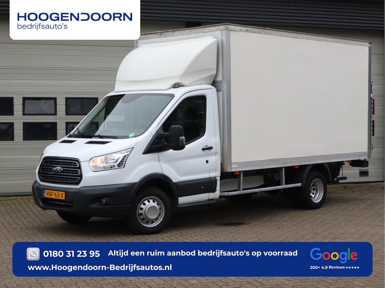 Ford Transit - 350 2.0 TDCI 125 kw 170 pk Euro 6 - DHollandia Laadklep - Bakwagen - AutoWereld.nl