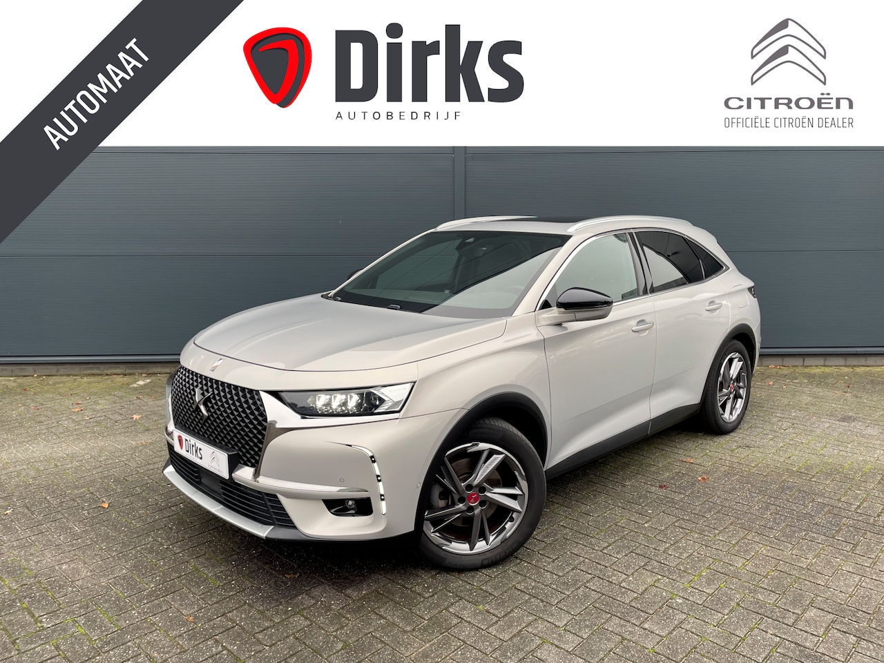 DS 7 Crossback - 300pk 4x4 Rivoli (Elektrisch Schuifdak - Trekhaak - Elektrische Klep - Leder incl verwarmi - AutoWereld.nl