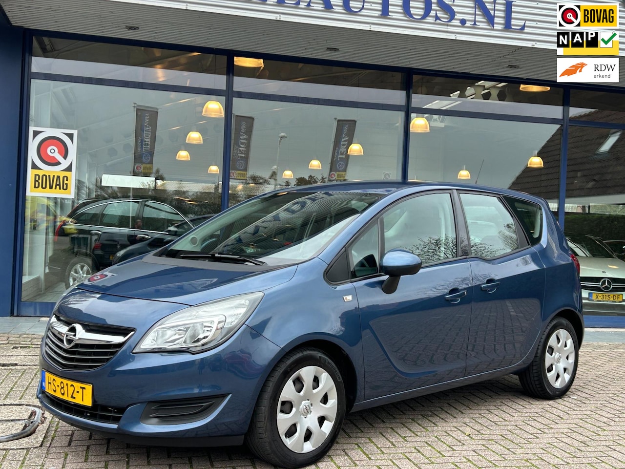 Opel Meriva - 1.4 Turbo Edition 1e Eig! Trekhaak Airco Cruise Isofix NAP NL-Auto Zeer Nette Staat! - AutoWereld.nl