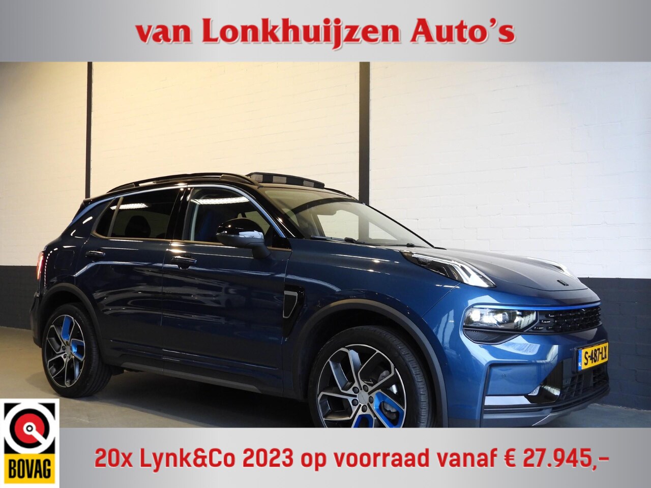 Lynk & Co 01 - 1.5 PHEV Plug-In NAVI/360CAM/SCHUIFDAK/LED/20"LMV! - AutoWereld.nl