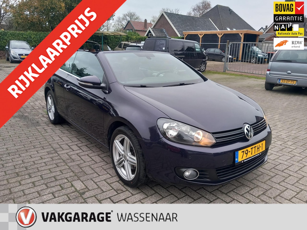 Volkswagen Golf Cabriolet - 1.2 TSI BlueMotion 17"lmv navi - AutoWereld.nl