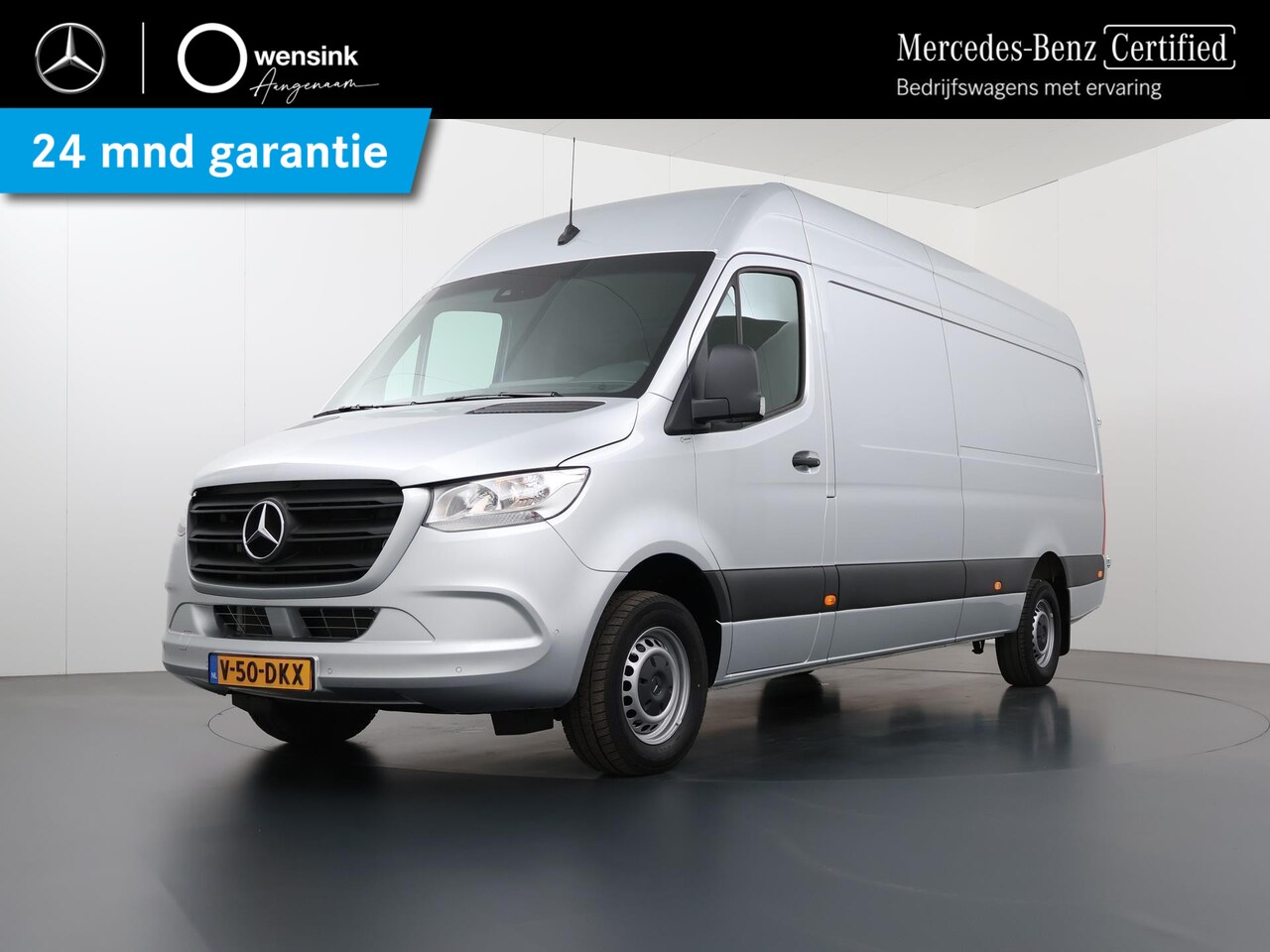 Mercedes-Benz Sprinter - 317 CDI L3 H2 | Aut. 3500kg | Navigatie | Airco | Bluetooth | Cruise controle | Certified - AutoWereld.nl