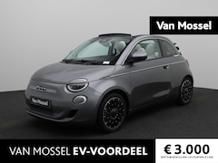 Fiat 500 C - 500e La Prima 42 kWh | Lederen bekleding| Navigatie | Apple carplay / Android auto | Parke