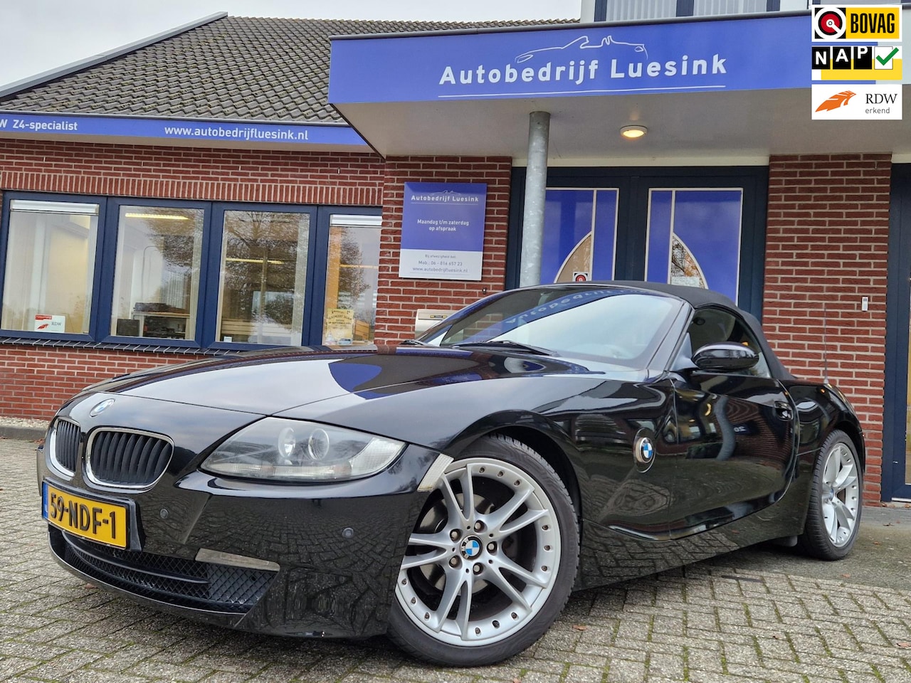 BMW Z4 Roadster - 2.5i Excecutive M-Sport Cruise Control Sportpakket Facelift Cruise Control 18 Inch Breedse - AutoWereld.nl