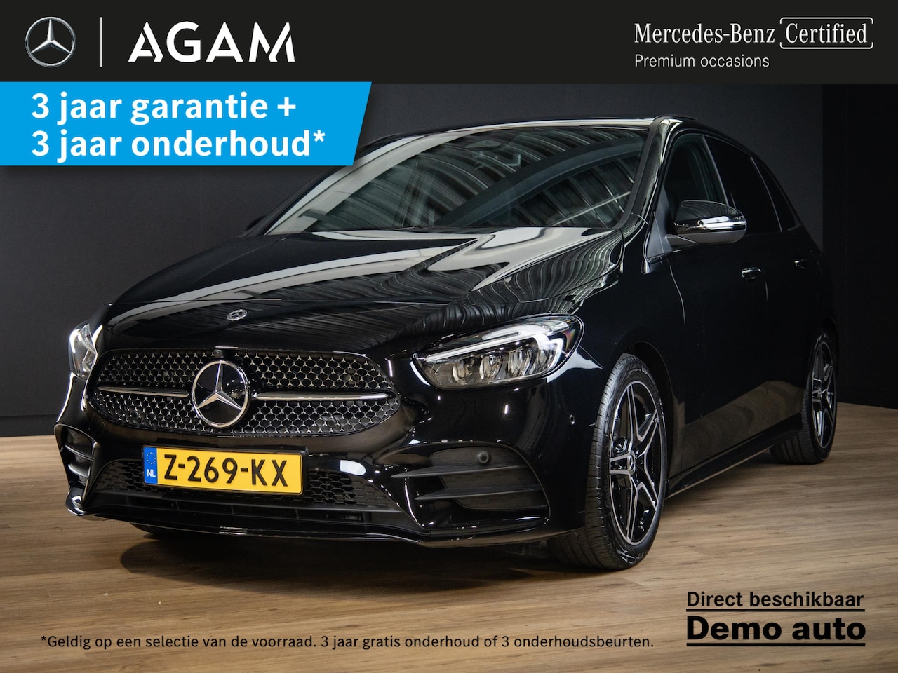 Mercedes-Benz B-klasse - 180 AMG Line Premium | Panorama dak | Trekhaak - AutoWereld.nl