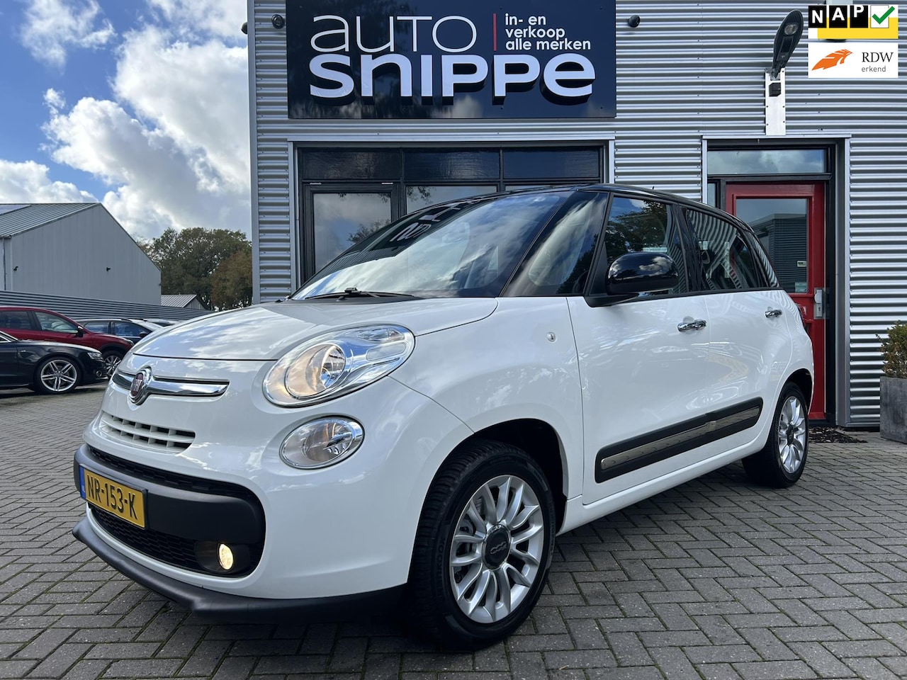 Fiat 500 L - 0.9 TwinAir Lounge -DAB+-ORIGINEEL NEDERLANDS!-DEALER ONDERHOUDEN!-94.720 KM'S!-CLIMA-VOOR - AutoWereld.nl