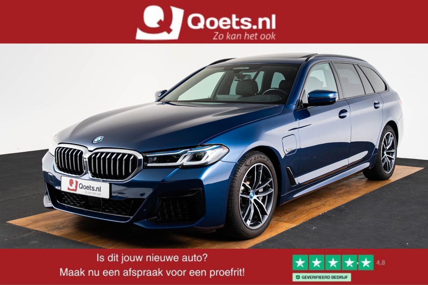 BMW 5-serie Touring - 530e Business Edition Plus M Sportpakket - Panoramadak - Laserlight - Comfort Access - Dri - AutoWereld.nl