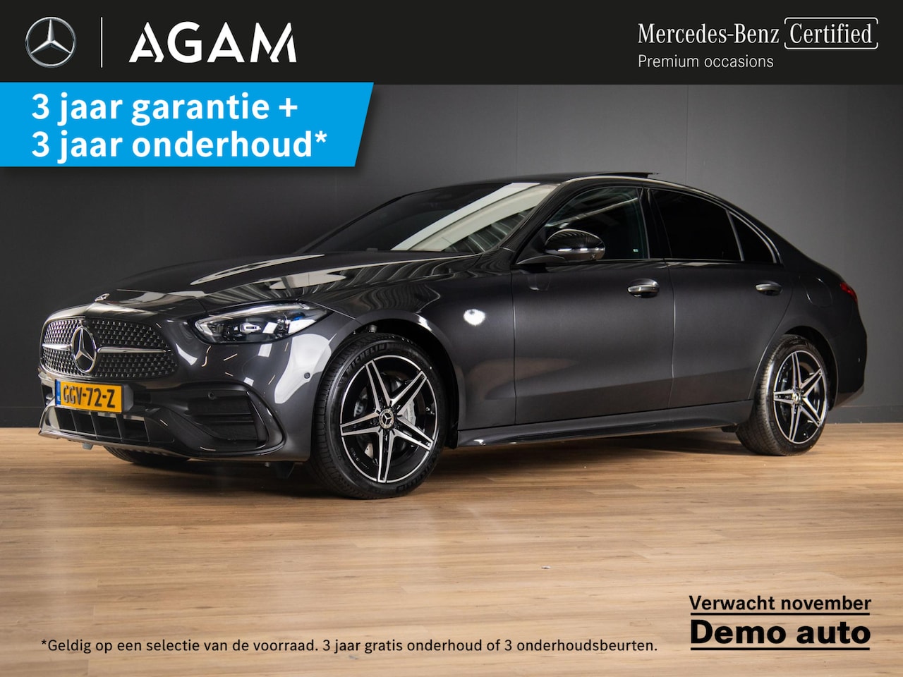 Mercedes-Benz C-klasse - 300 e AMG Line Premium PLUS - AutoWereld.nl