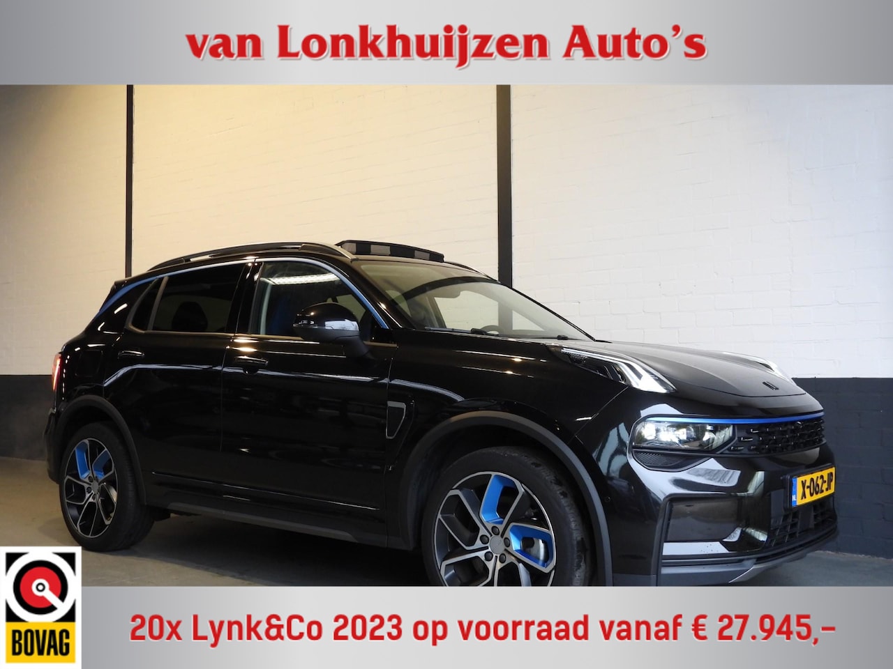 Lynk & Co 01 - 1.5 PHEV Plug-In NAVI/360CAM/SCHUIFDAK/LED/20"LMV! - AutoWereld.nl