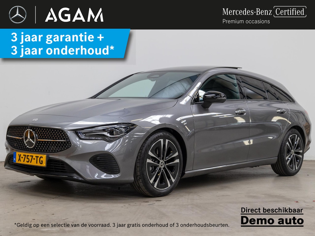 Mercedes-Benz CLA-klasse Shooting Brake - 200 Luxury Line Panorama dak - AutoWereld.nl