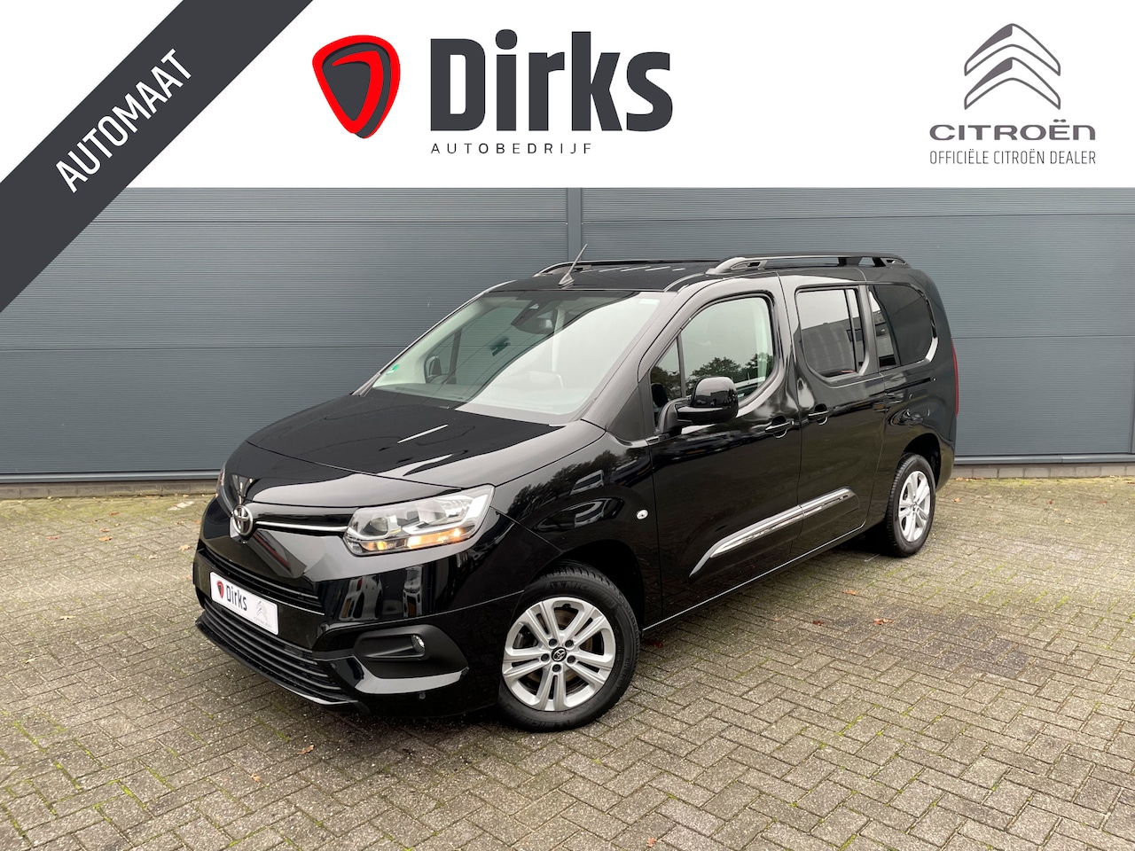 Toyota ProAce City Verso - 130pk Dynamic Long 7-pers (7 stoelen -Trekhaak - Camera - Keyless Entry - Automatische Air - AutoWereld.nl