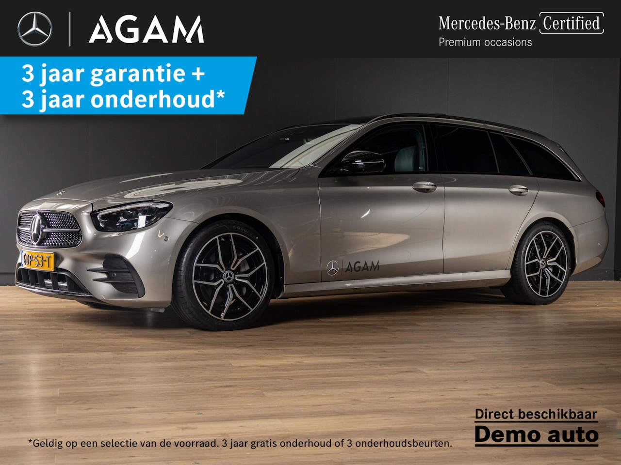 Mercedes-Benz E-klasse Estate - 200 AMG Line Premium PLUS | Panorama dak - AutoWereld.nl