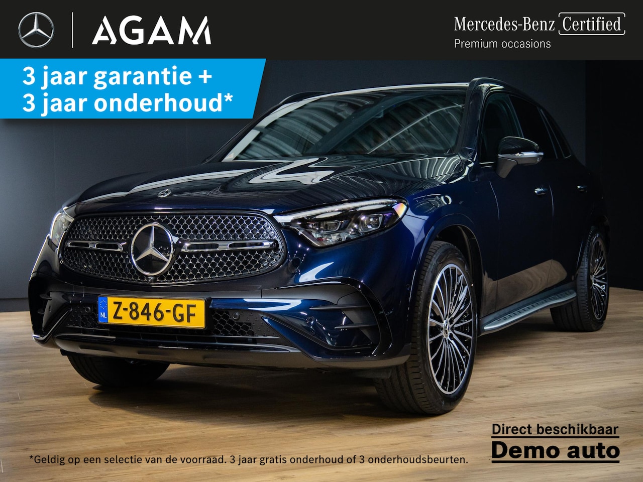 Mercedes-Benz GLC-klasse - 300e 4MATIC AMG Line Premium PLUS Panorama dak | Trekhaak - AutoWereld.nl