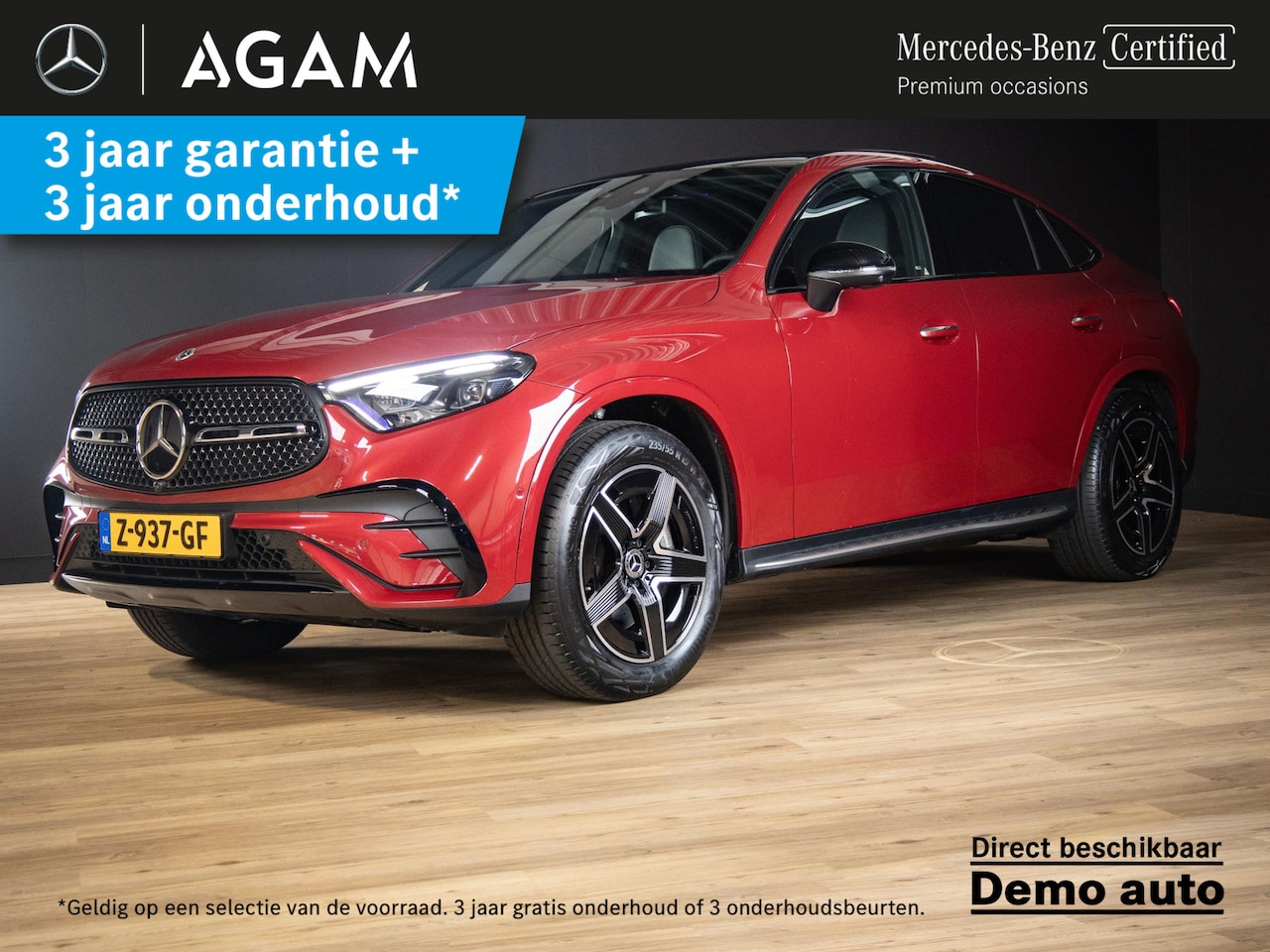 Mercedes-Benz GLC-klasse Coupé - 400e 4MATIC AMG Line Premium PLUS |Panorama dak | Trekhaak - AutoWereld.nl