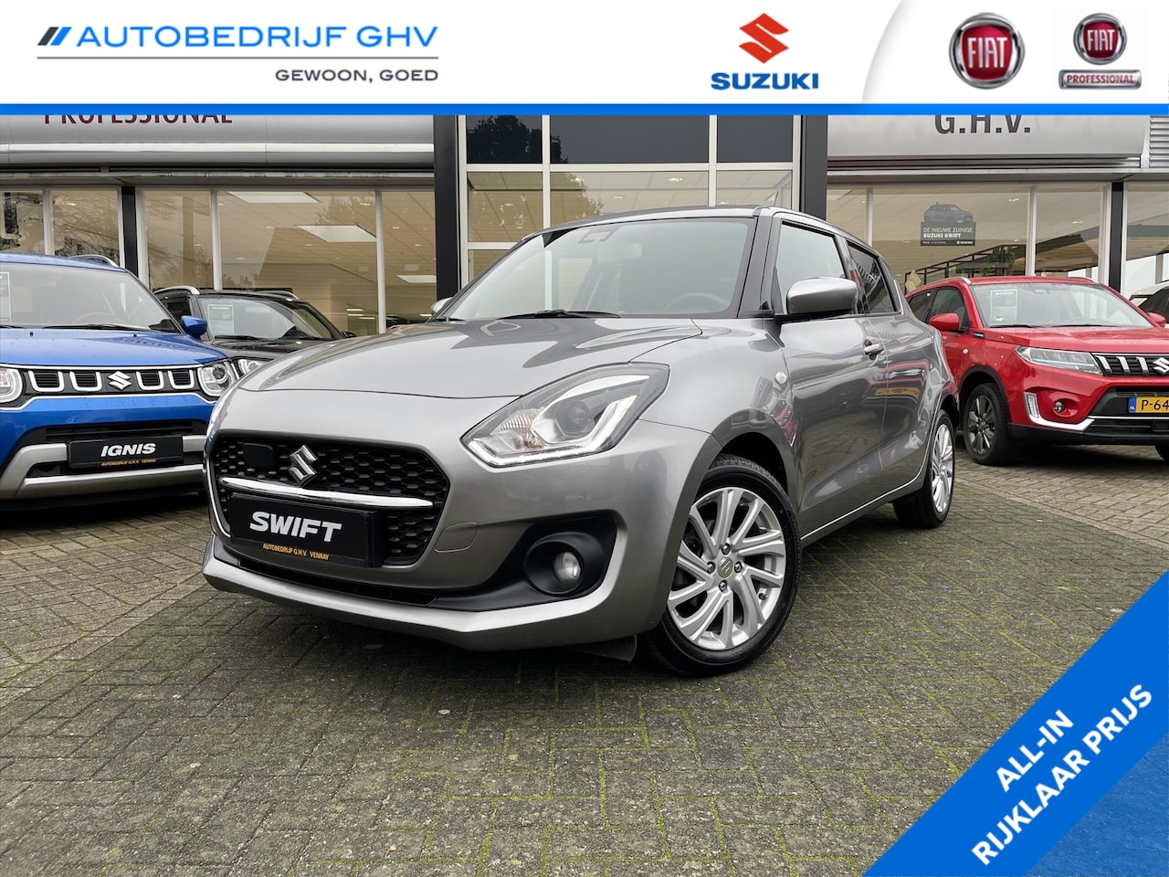 Suzuki Swift - 1.2 DualJet 83pk Smart Hybrid Select | Navigatie | - AutoWereld.nl