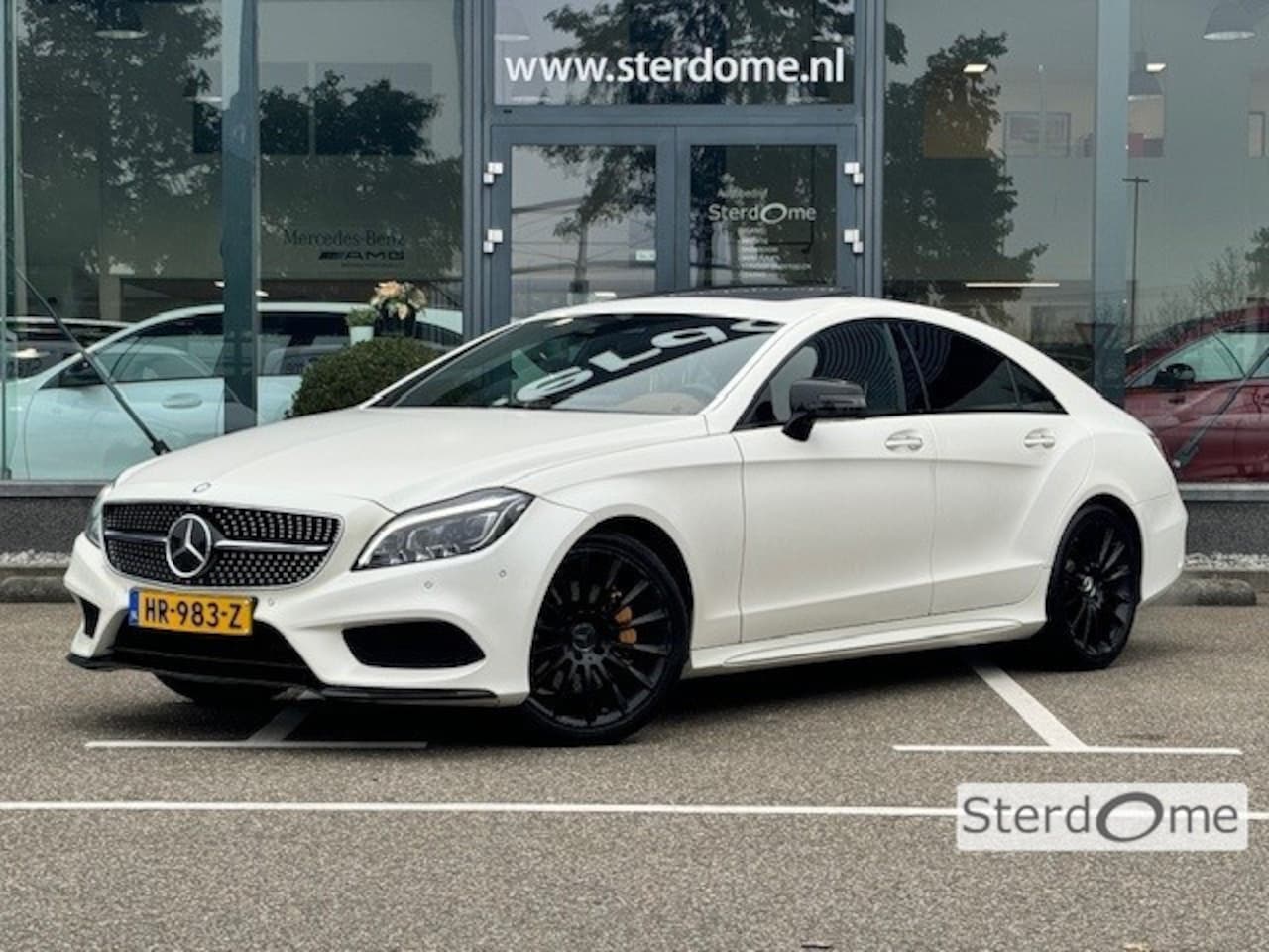 Mercedes-Benz CLS-klasse - 350 d l AMG line l Airmatic l Schuif- Kanteldak l Bruin leder Exclusief l Stoelverwarming - AutoWereld.nl