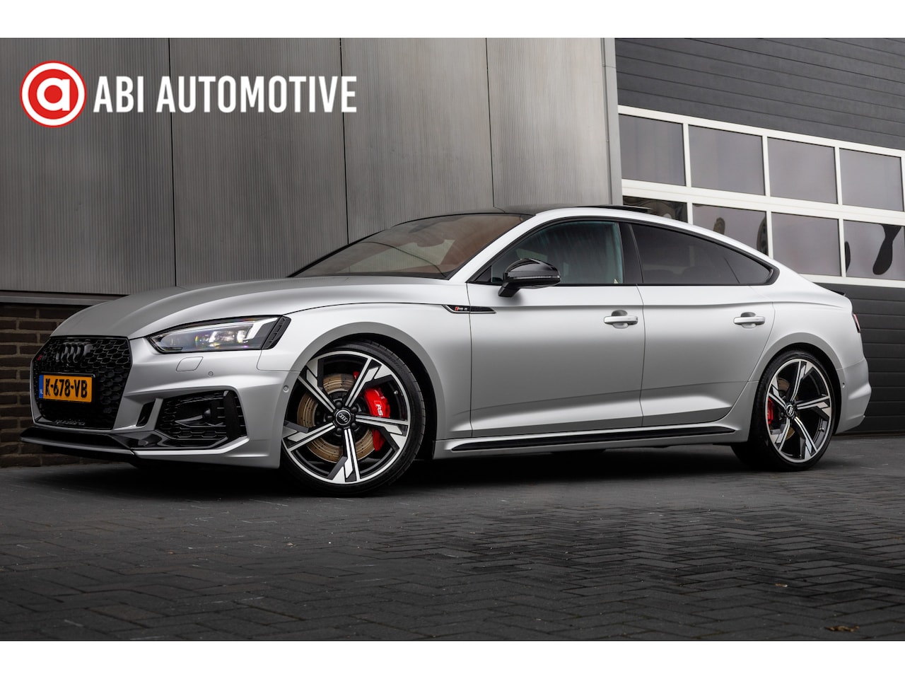 Audi RS5 - Sportback 2.9 TFSI 451 pk RS5 Quattro S-Line / Mat-Zilver/ Head-up/ B&O-Sound/ 360-Camera/ - AutoWereld.nl