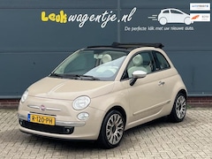 Fiat 500 C - 1.2 Lounge Cabrio *cappuccino *16" *navi-voorber