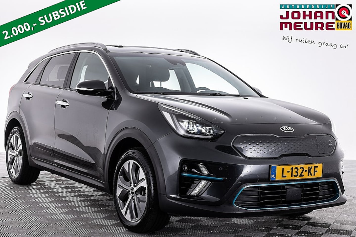 Kia e-Niro - DynamicPlusLine 39 kWh | SCHUIFDAK | Half LEDER ✅ 1e Eigenaar . - AutoWereld.nl