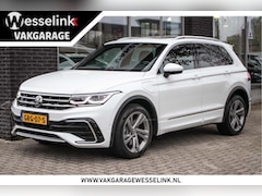 Volkswagen Tiguan - 1.4 TSI eHybrid R-Line Business+ - All-in rijklrprs | pano/schuif dak | 360° camera | Leer