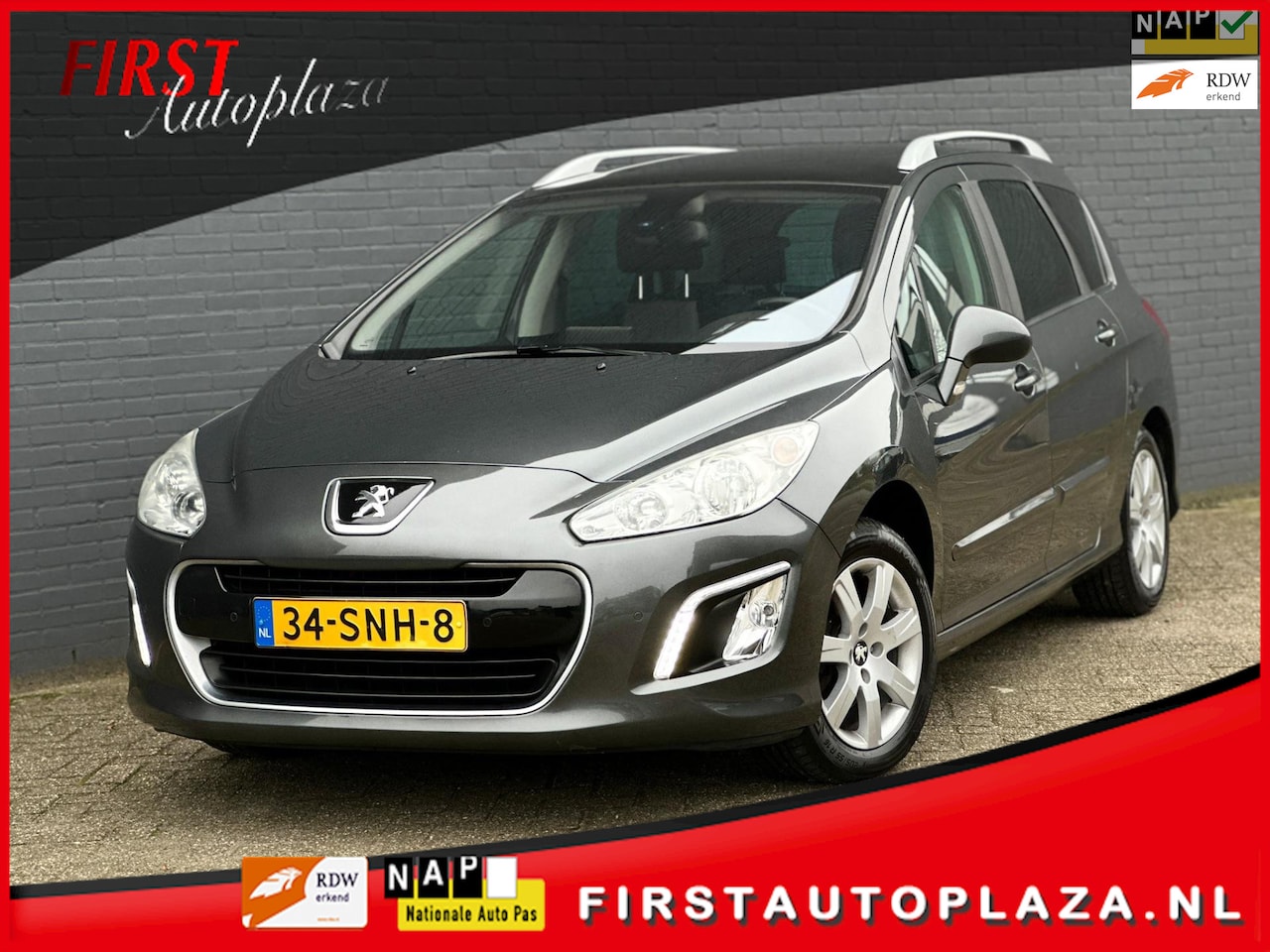 Peugeot 308 SW - 1.6 VTi Première PANODAK/NAVI/PDC/CRUISE | NETTE AUTO ! - AutoWereld.nl