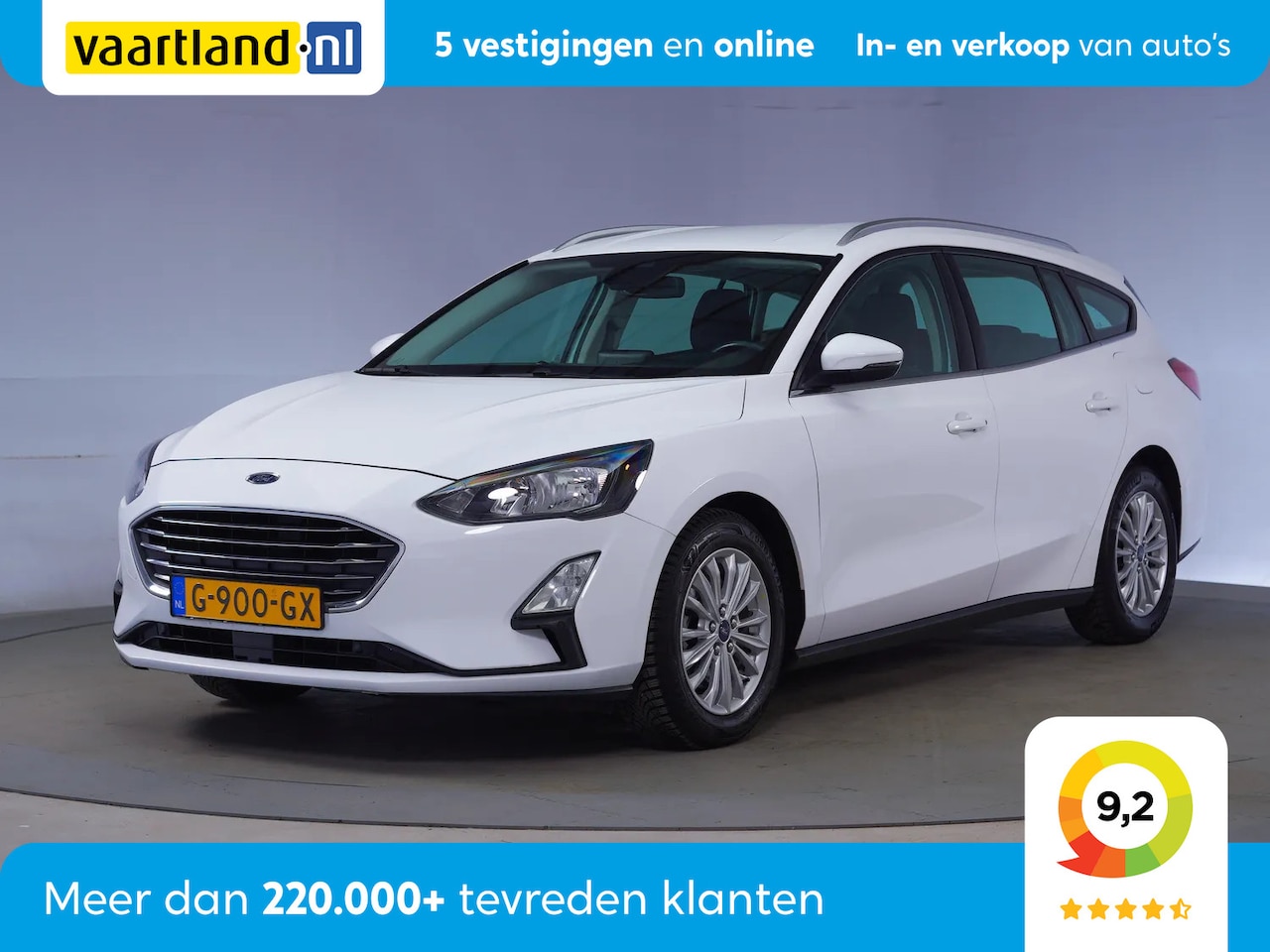 Ford Focus Wagon - 1.0 EcoBoost 125pk Titanium Business [ Navi Climate Stoelverwarming ] - AutoWereld.nl