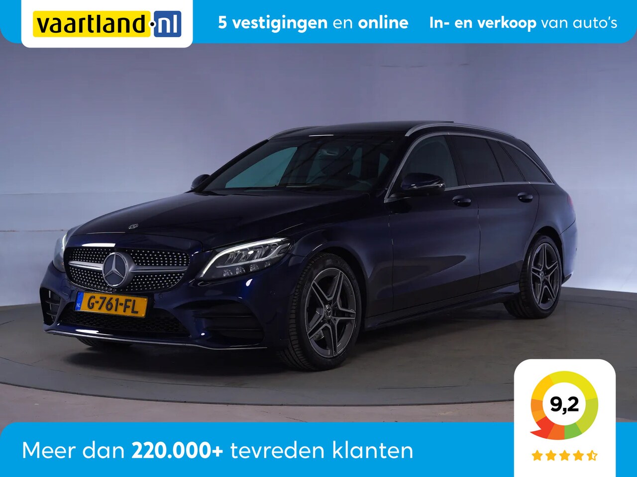 Mercedes-Benz C-klasse - 180 Business Solution AMG Aut [ Panoramadak 360 Camera Virtual cockpit ] - AutoWereld.nl