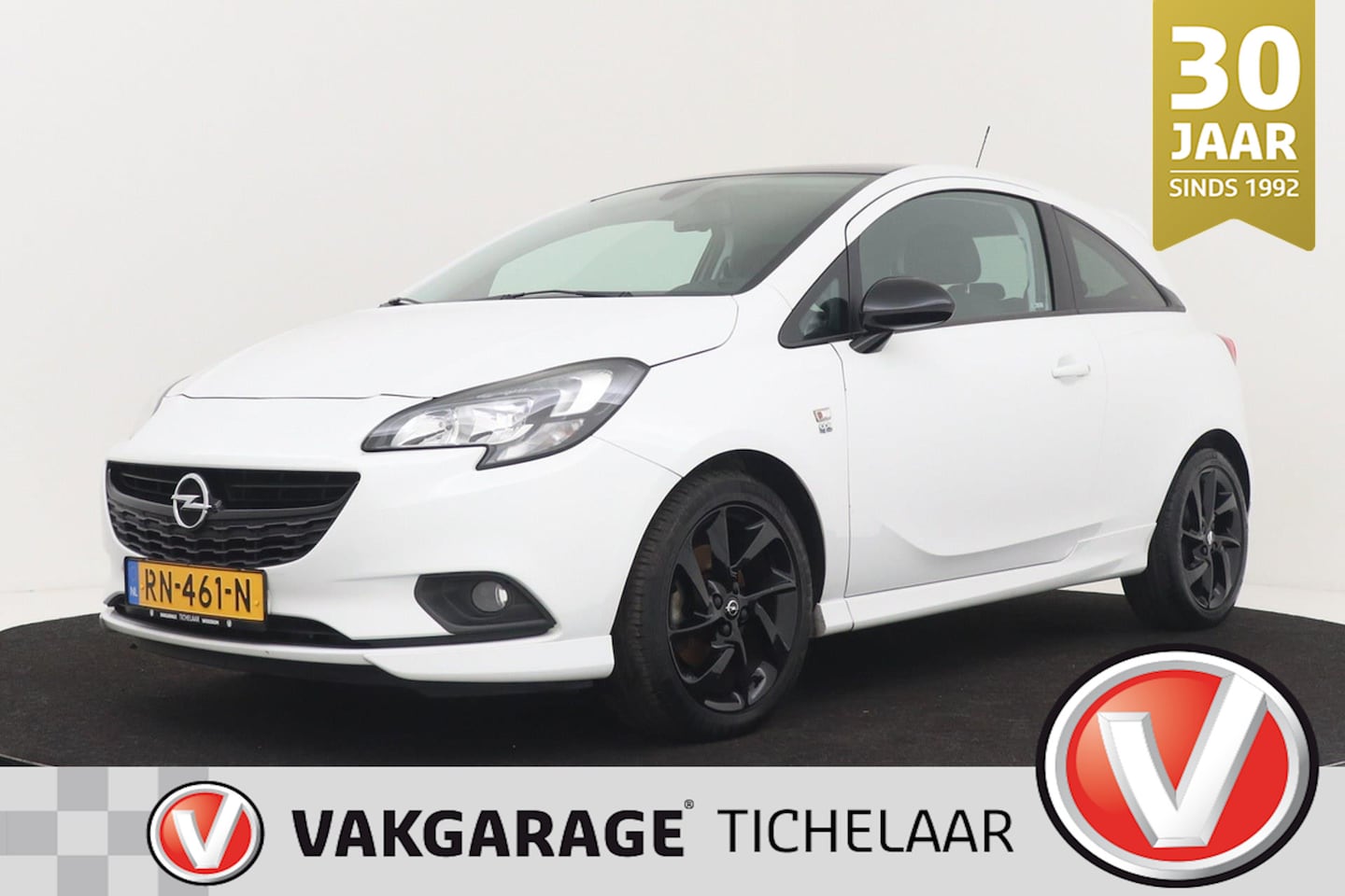 Opel Corsa - 1.0 Turbo Black Roof Edition | OPC Line | Org NL | CarPlay | Cruise Control | Navigatie | - AutoWereld.nl