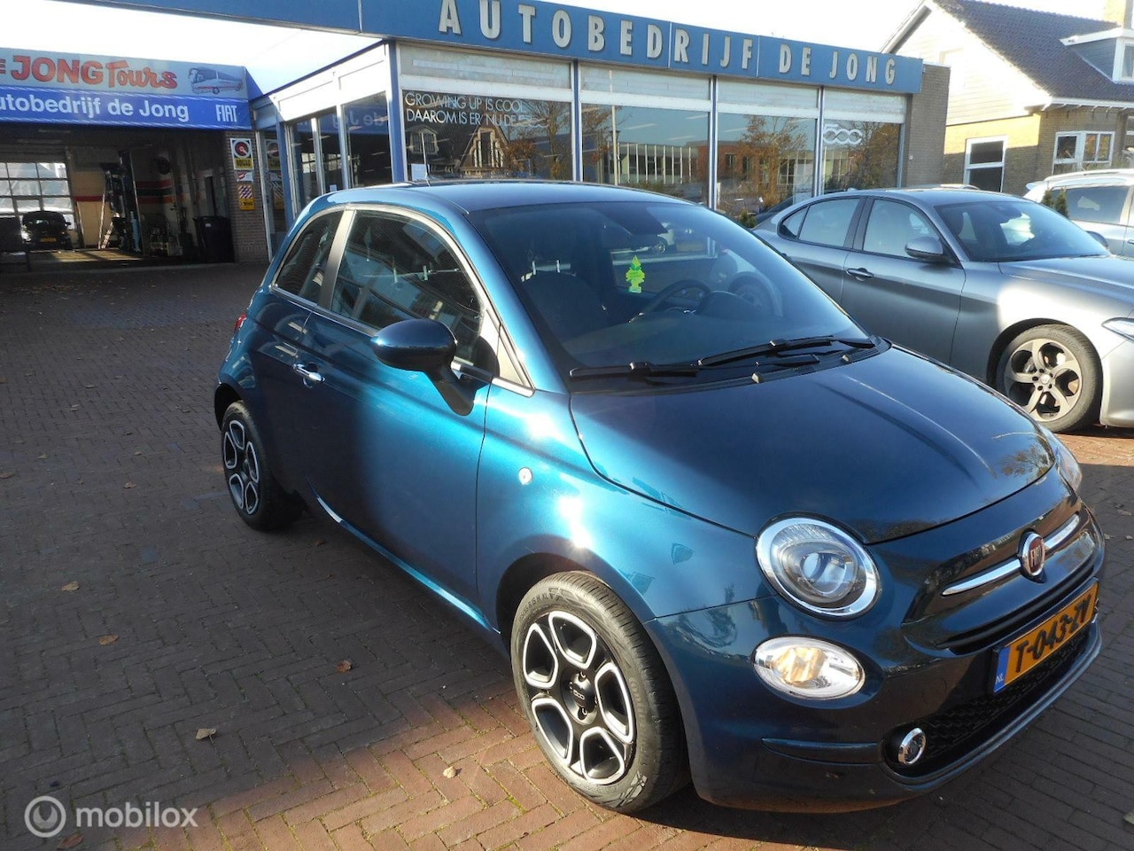 Fiat 500 - 1.0 Hybrid 70 Club +ECC+PDC - AutoWereld.nl