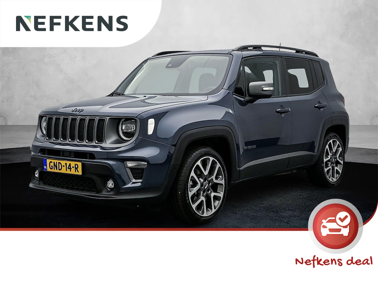 Jeep Renegade - SUV Plug-in Hybrid Electric S 240 pk Automaat | Navigatie | Achteruitrijcamera | Parkeerse - AutoWereld.nl