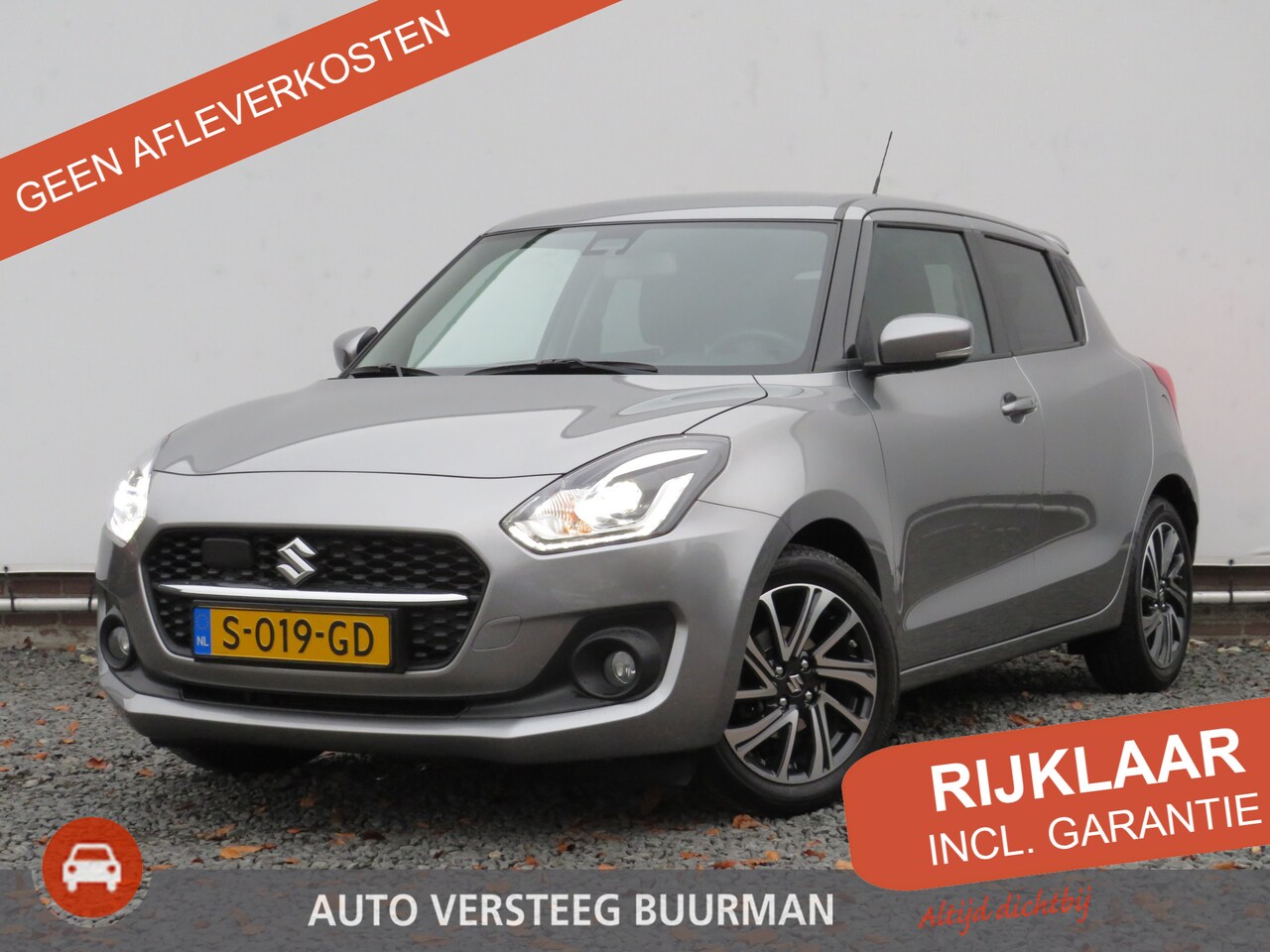 Suzuki Swift - 1.2 Style Smart Hybrid Navigatie, Airco, Stoelverwarming, Adaptieve CruiseControl, - AutoWereld.nl