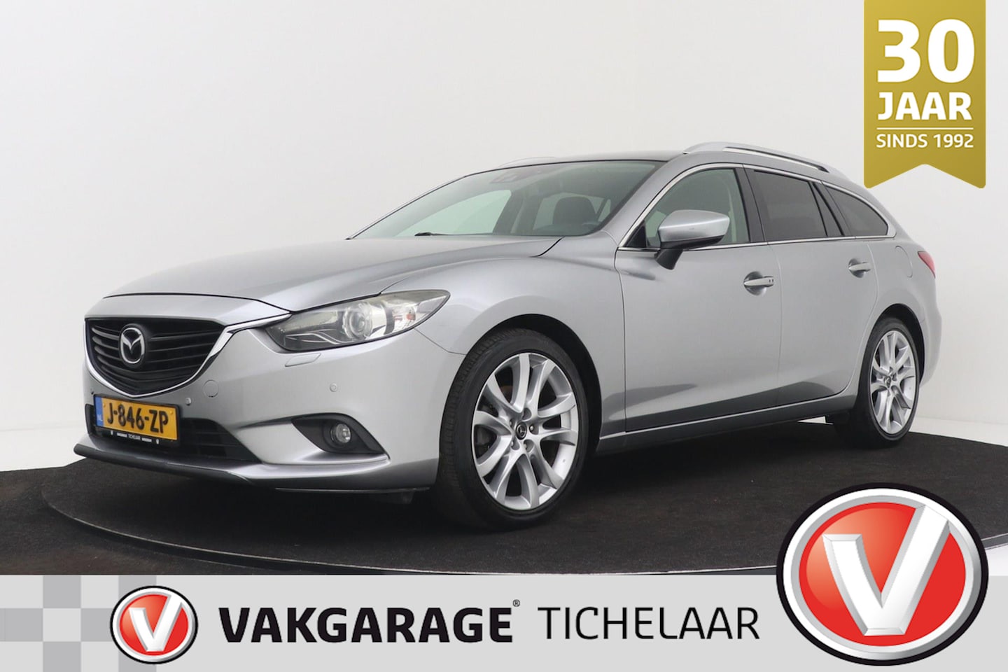 Mazda 6 Sportbreak - 2.0 HP GT-M | Trekhaak | Camera | Navigatie | Leer | Stoelverwarming | - AutoWereld.nl