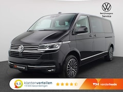 Volkswagen Transporter Caravelle - 2.0 TDI L2H1 DC 204PK DSG Dubbele cabine, achteruitrijcamera, 2x elek. schuifdeur, leder,