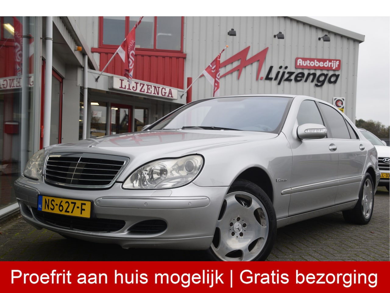 Mercedes-Benz S-klasse - 600 Lang Youngtimer | Leer | Stoelkoeling/verwarming | Bose | Keyless | Schuifdak - AutoWereld.nl