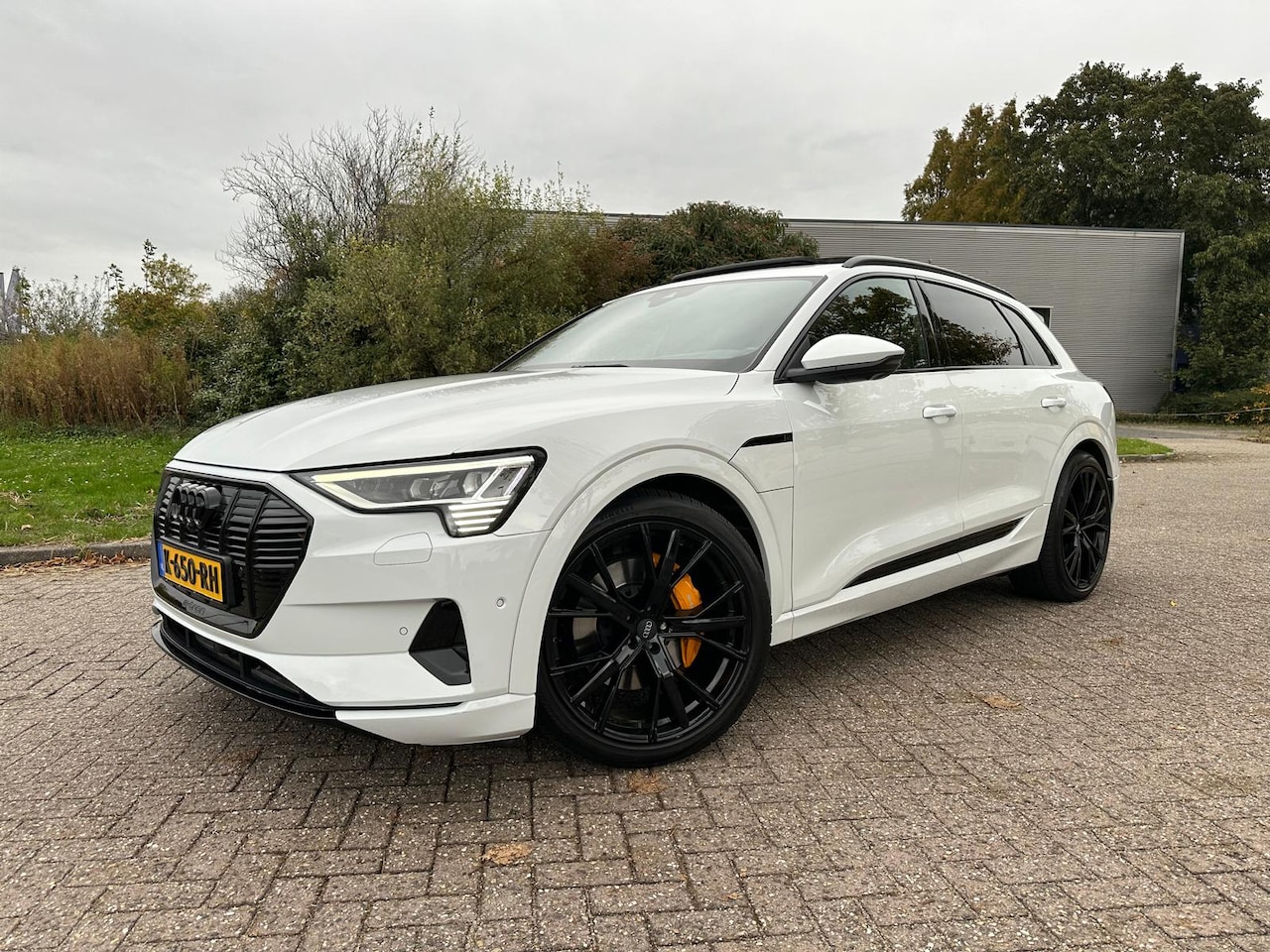 Audi e-tron - e-tron 55 quattro advanced Pano/Sfeer/B&O/360cam/HUD/22''/Bomvol! - AutoWereld.nl