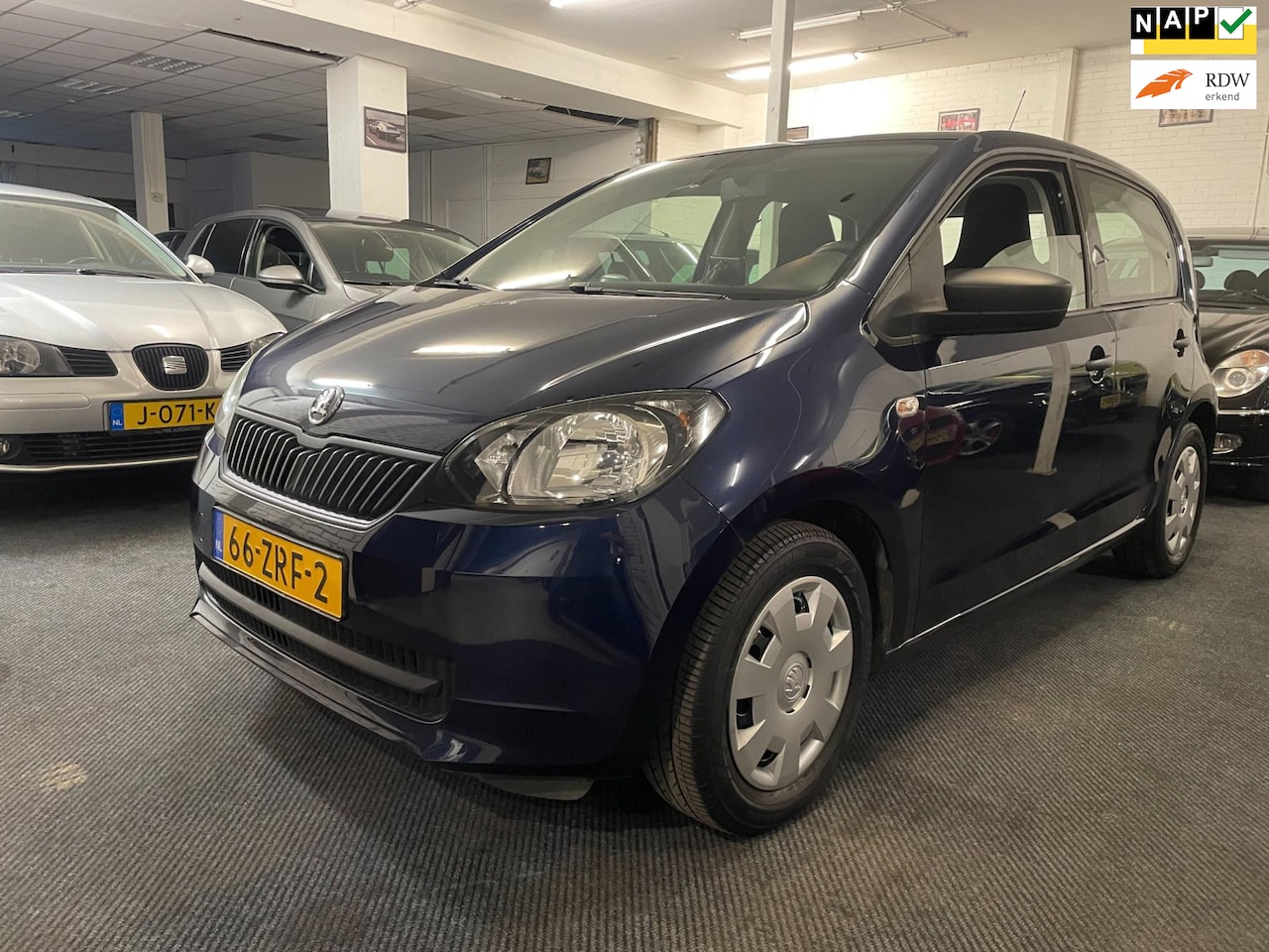 Skoda Citigo - 1.0 Greentech Arctic/Navi/Dealer onderhouden/Apk nw - AutoWereld.nl