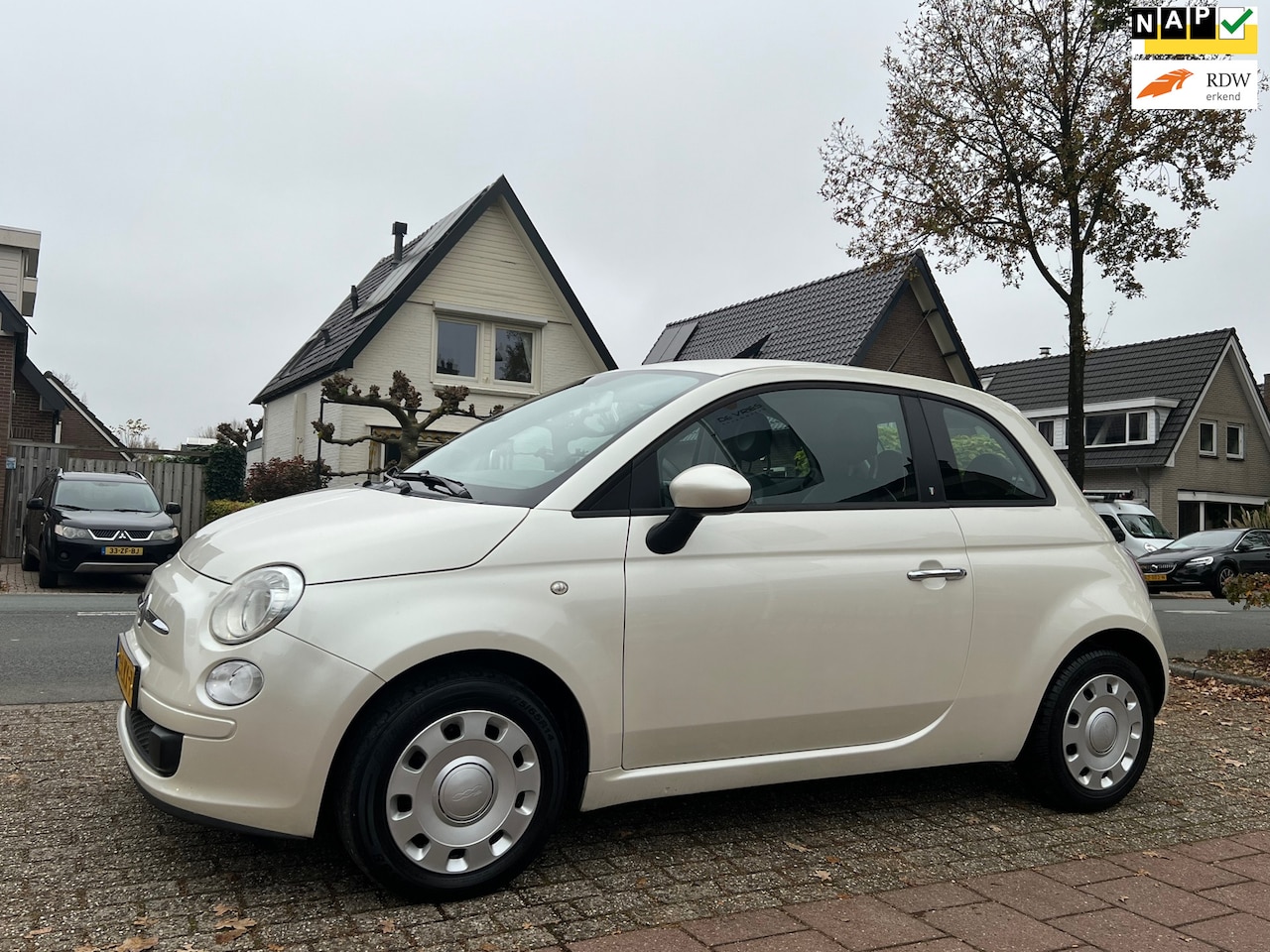 Fiat 500 - 1.2 White Edition NL-AUTO-NAP. - AutoWereld.nl