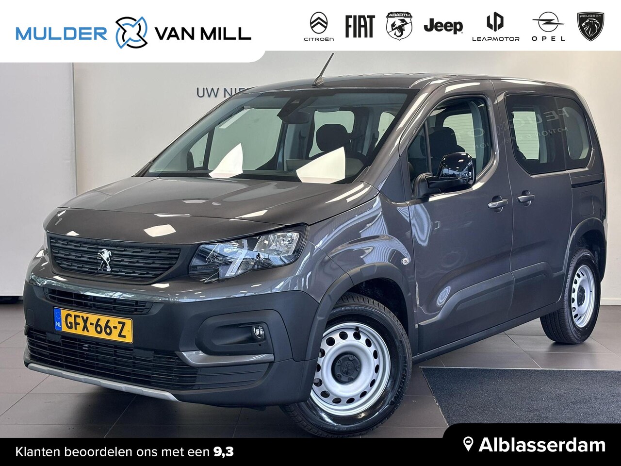 Peugeot Rifter - MPV Active Pack 1.2 PureTech 110pk H6 | APPLE CARPLAY / ANDROID AUTO | AIRCO | CRUISE CONT - AutoWereld.nl