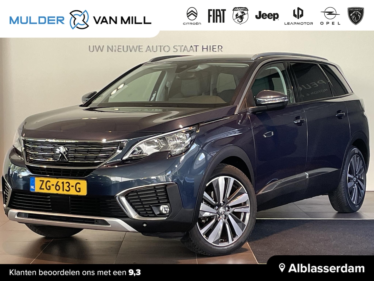 Peugeot 5008 - SUV Allure 1.2 PureTech 130pk EAT8 AUTOMAAT | HANDSFREE A.KLEP | AGR-STOELEN | ELEKTR. BES - AutoWereld.nl