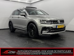 Volkswagen Tiguan - 1.4 TSI R-line Camera, Pano, Navi, Virtual desk, Stoelverwarming, Cruise control