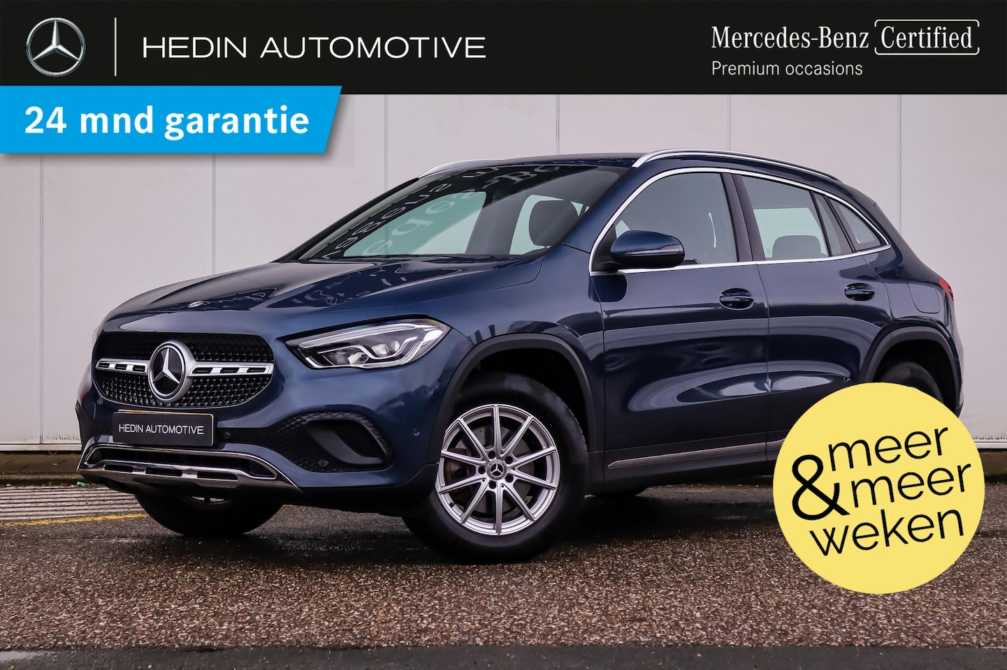 Mercedes-Benz GLA-Klasse - GLA 200 Automaat Progressive Line | LED | Parktronic | Camera | Spiegelpakket | Licht en Z - AutoWereld.nl