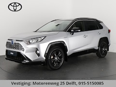 Toyota RAV4 - 2.5 HYBRID AWD DYNAMIC SILVERLINE BI-TONE CARPLAY NAVI.PDC.1650 KG TREKGEWICHT. GARANTIE T