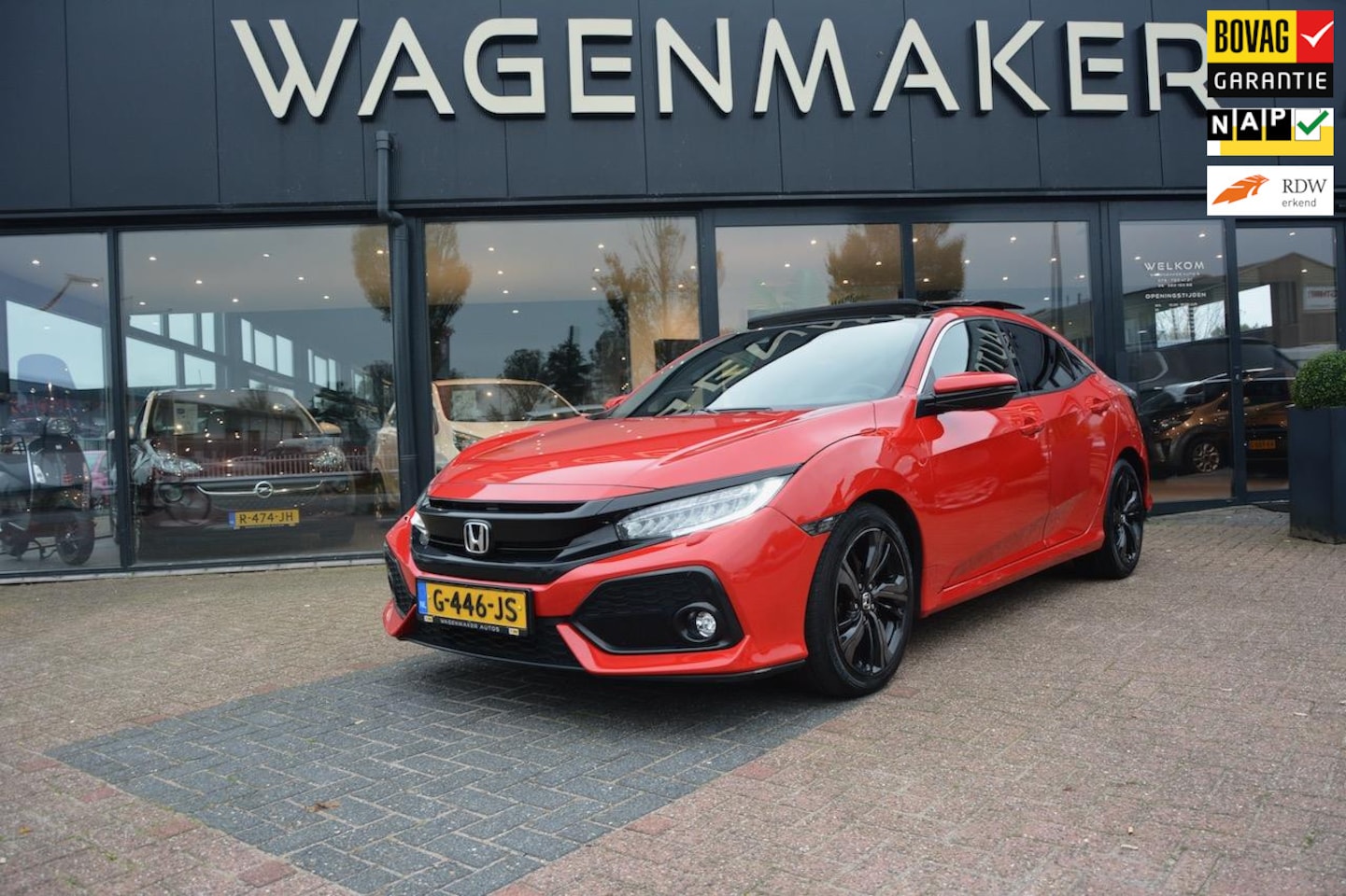 Honda Civic - 1.0 i-VTEC Executive Adap Cruise|PANO|Cam|NAVI! - AutoWereld.nl