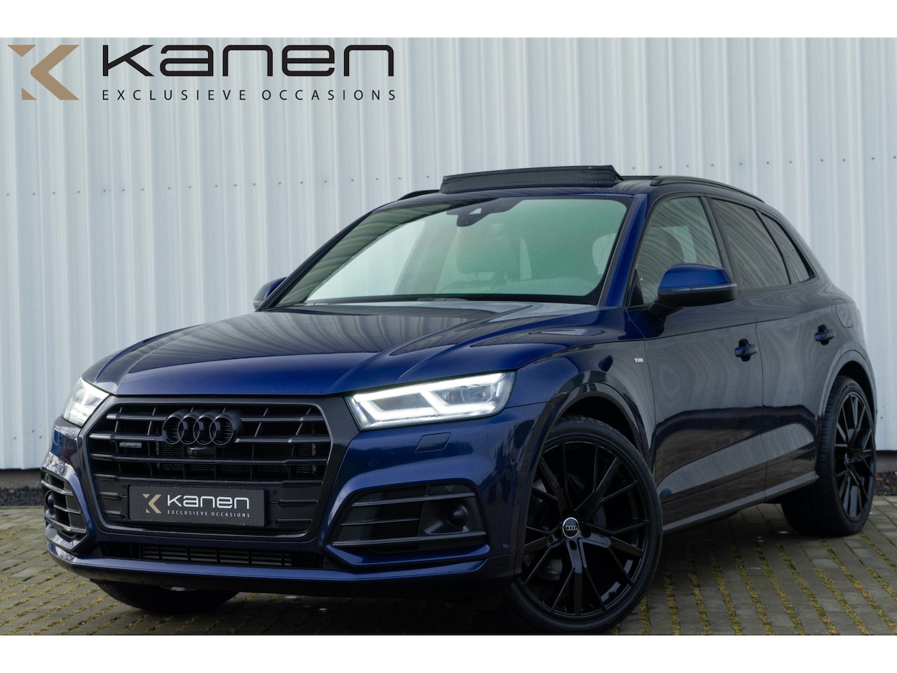 Audi Q5 - 55 TFSI e S-line Quattro 367pk Panodak Luchtv. Quattro ACC Matrix B&O Trekhaak S-stoelen - AutoWereld.nl