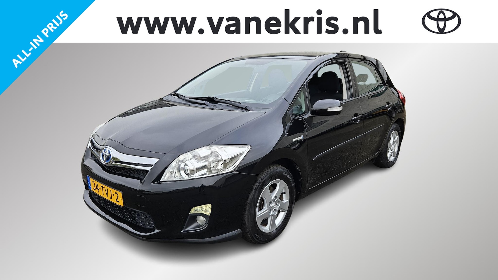 Toyota Auris - 1.8 Full Hybrid Business 1.8 Full Hybrid Business, Trekhaak, Navi, Cruise - AutoWereld.nl