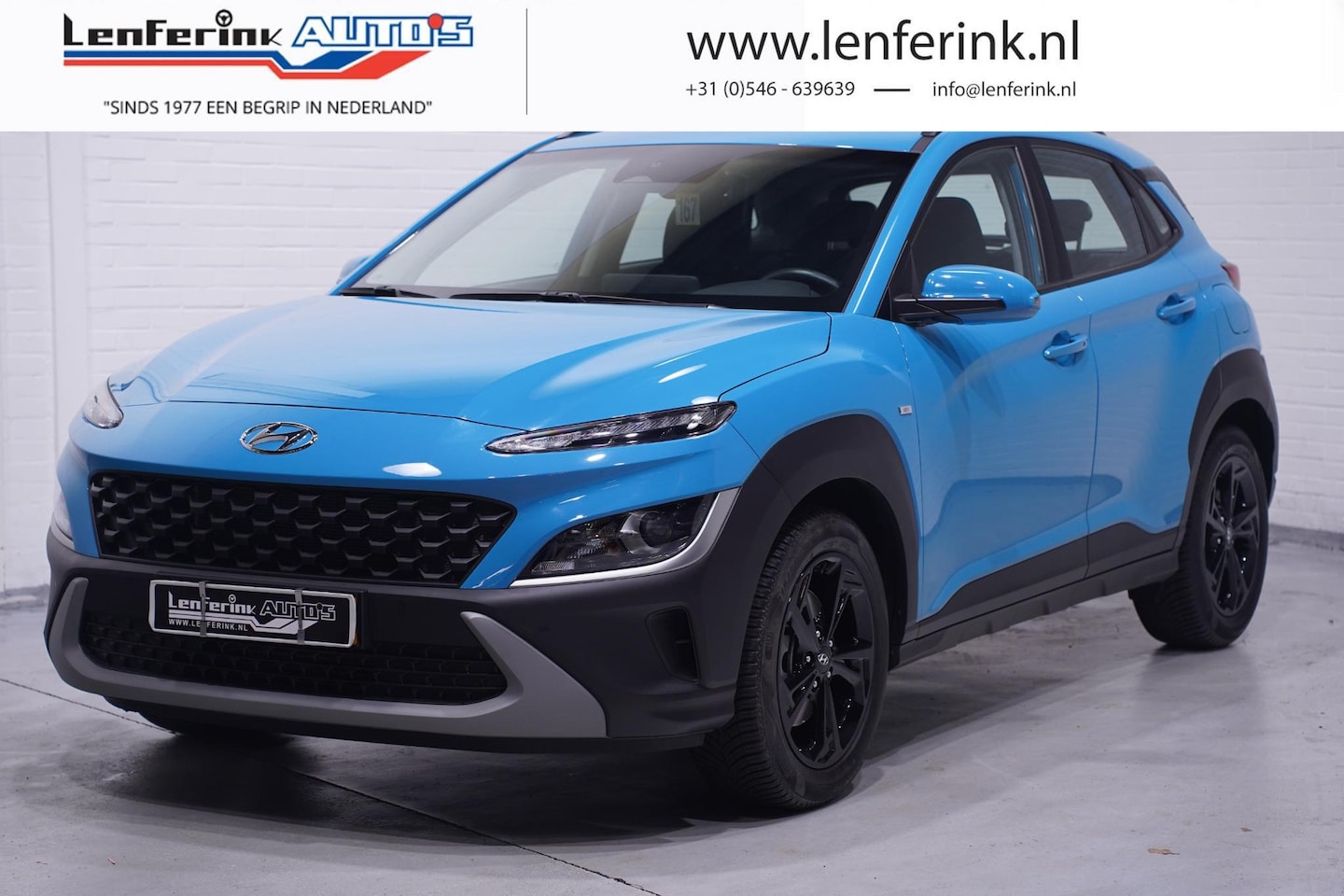 Hyundai Kona - 1.0 T-GDI Comfort Smart Navi Clima Cruise PDC Camera Verwarmbare stoelen en stuur - AutoWereld.nl