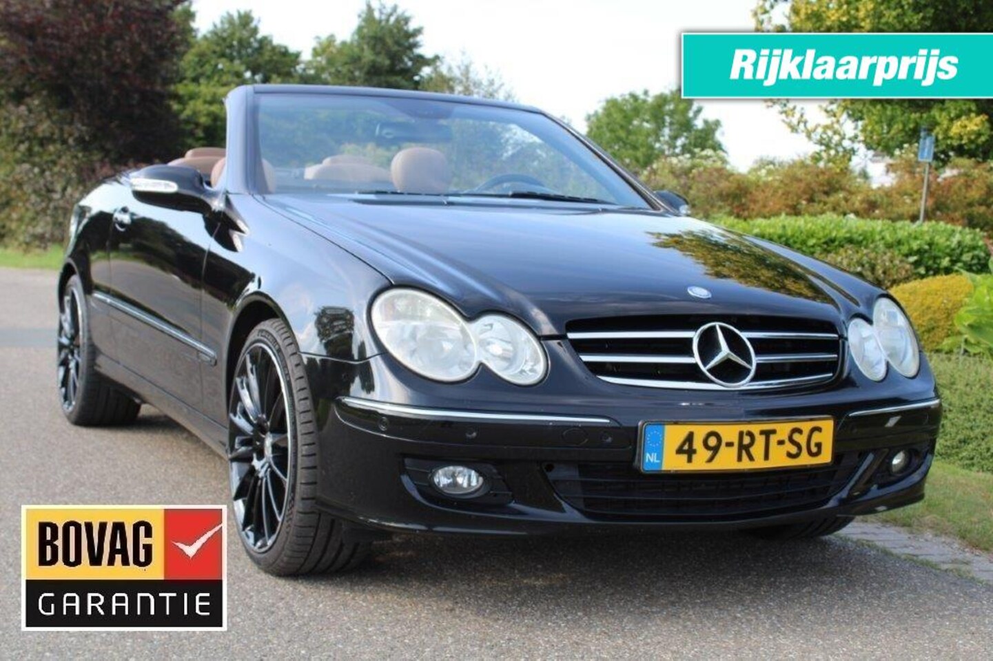 Mercedes-Benz CLK-klasse Cabrio - 200K 163pk Cabrio Avantgarde automaat ECC/cruise/navi/leer/PDC - AutoWereld.nl