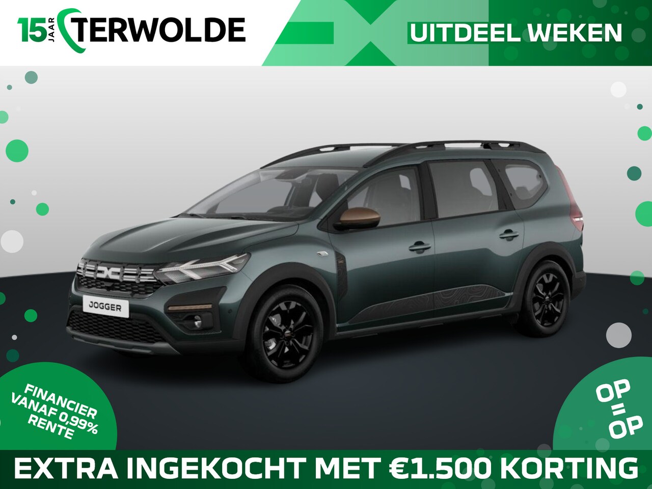 Dacia Jogger - TCe 110 6MT Extreme 7-zits | Achteruitrijcamera | Bekleding ‘Extreme’ met rode details | C - AutoWereld.nl