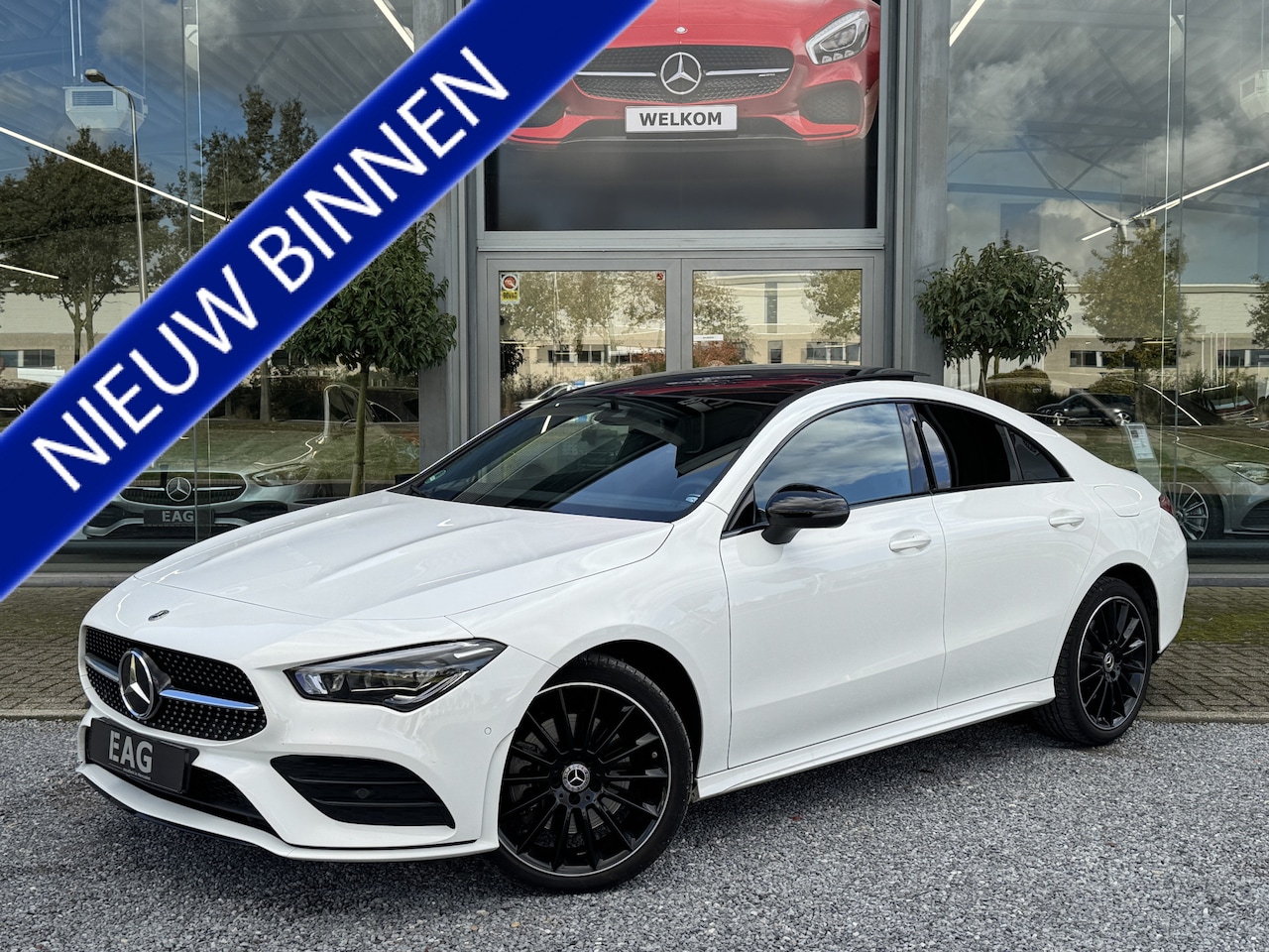 Mercedes-Benz CLA-Klasse - 250 e AMG Line Night | Panorama | Memory | Widescreen | Sfeer | 19'' AMG | - AutoWereld.nl