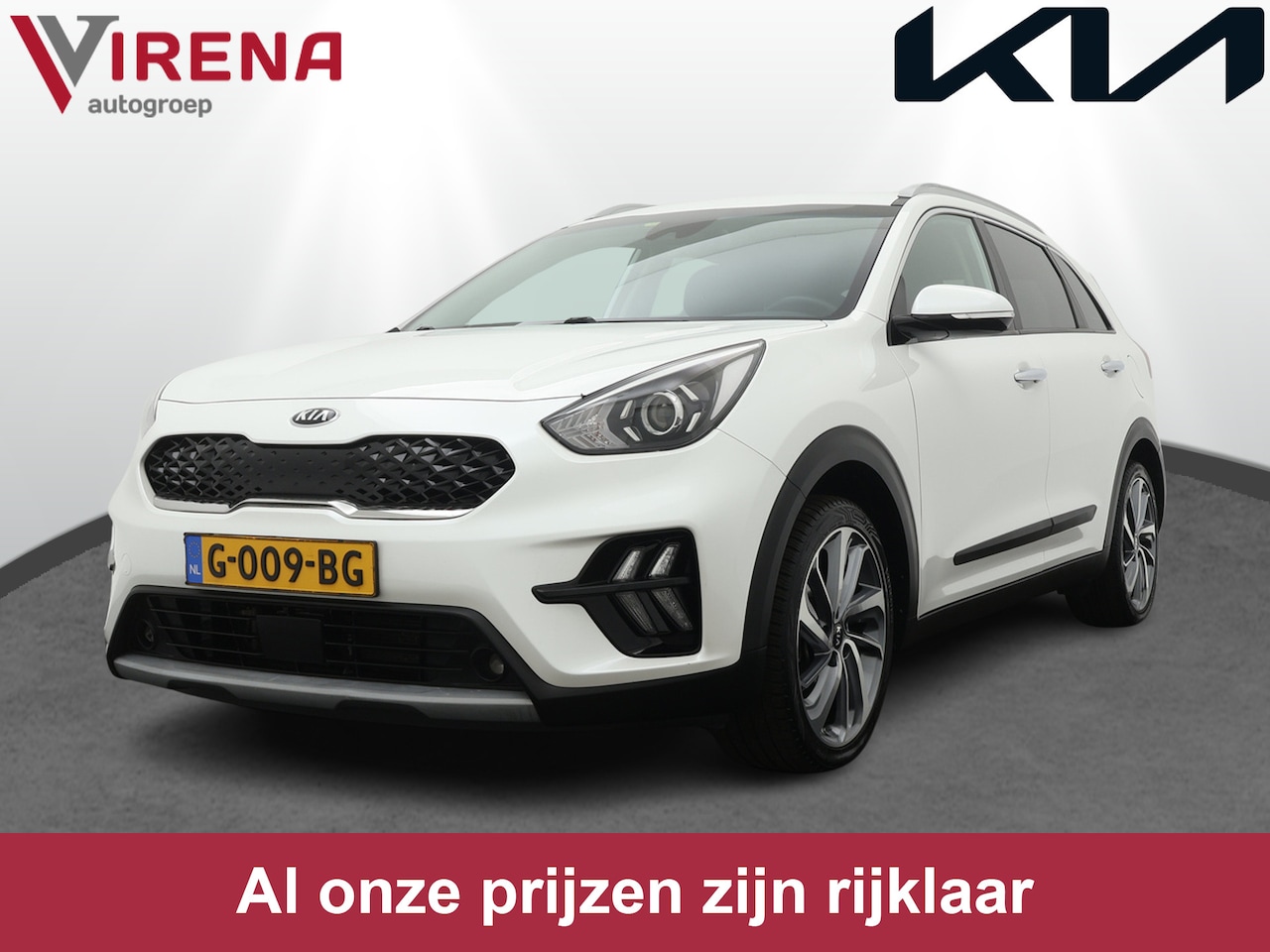 Kia Niro - 1.6 GDi Hybrid DynamicLine - Navigatie - Climate Control - Adaptieve Cruise Control - Came - AutoWereld.nl